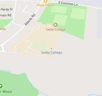 map for Selby College