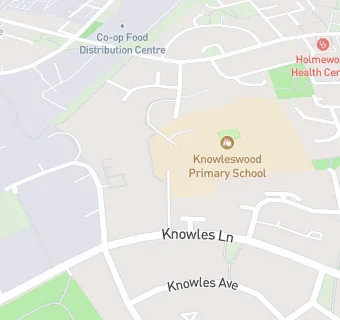 map for Knowleswood Primary School