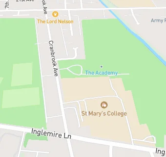 map for St Mary's College