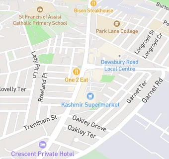 map for Kashmir Supermarket