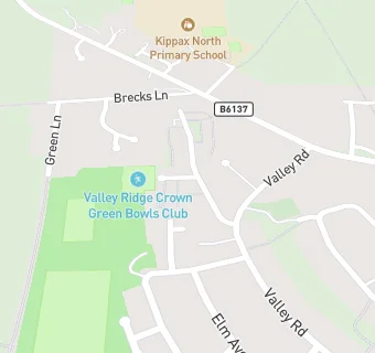 map for Valley Ridge Bowling Club