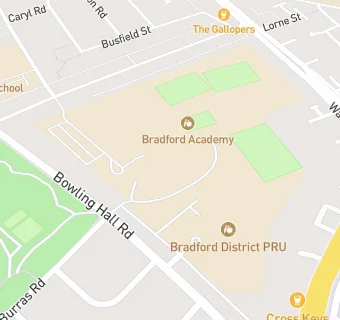 map for Bradford Academy