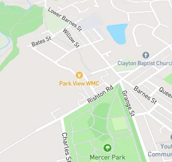 map for Park View W M Club