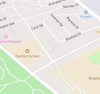 map for Oastlers School