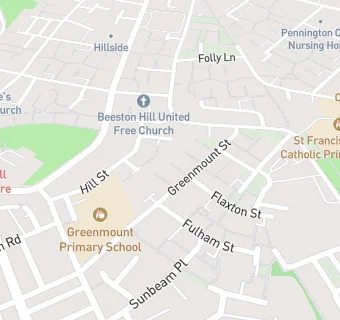 map for Catering Leeds (Greenmount Primary)