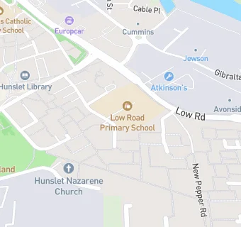 map for Catering Leeds  (Low Road Primary)
