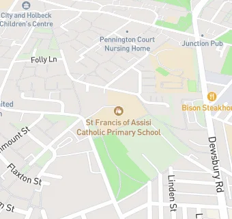 map for Catering Leeds (St Francis Of Assisi Catholic Primary)