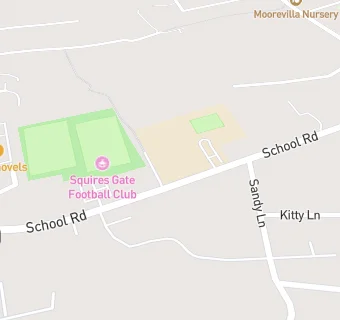 map for Blackpool St Nicholas CofE Primary School