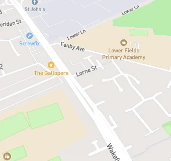 map for Wakefield Road Mini Market