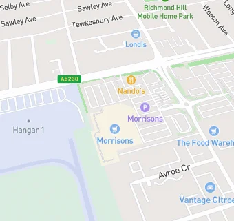 map for Morrisons Supermarket Limited