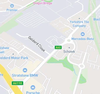 map for Greggs (Gelderd Road)