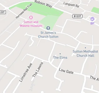 map for Beech Lawn Care Home Limited