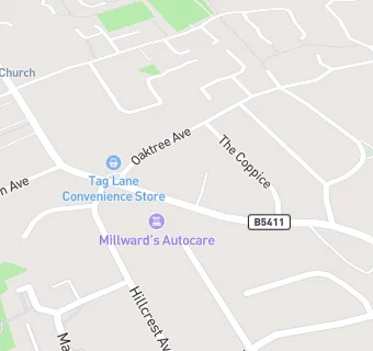 map for Tulketh Community Sports College