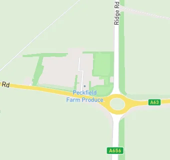 map for Peckfield Farm Produce