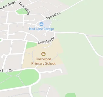 map for Carrwood Primary School