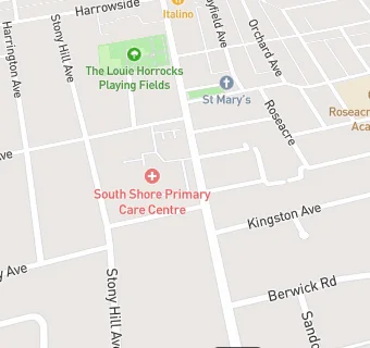 map for Lytham Road Pharmacy