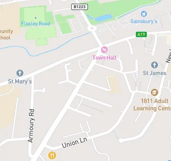 map for Selby Store