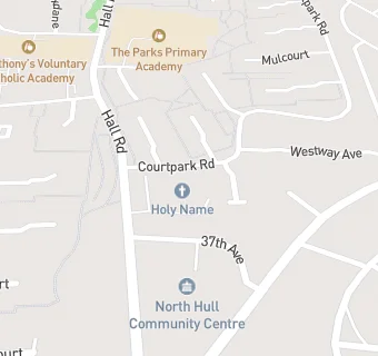 map for Holy Name Care Home