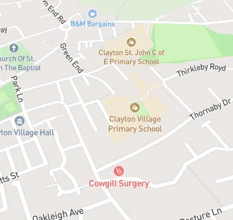 map for FM Catering Services at Clayton Village Primary School