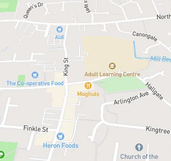 map for Hallgate Surgery