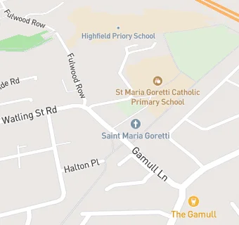 map for St Maria Goretti RC Junior