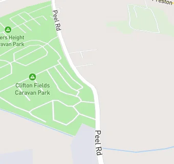 map for Clifton Fields Caravan Park