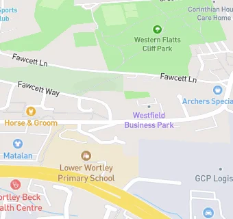 map for Lower Wortley Primary School