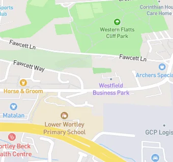 map for Lower Wortley Koosh Club