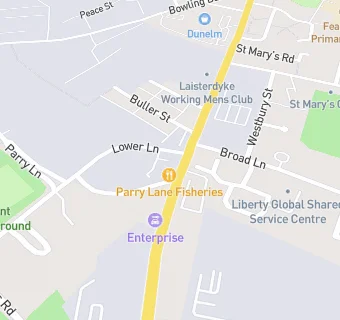 map for Greggs