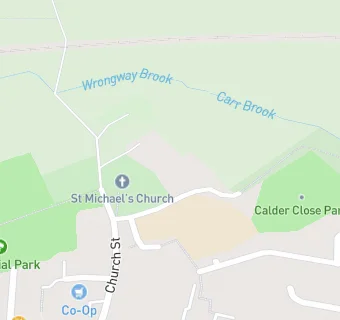 map for Kirkham St Michael's CE Primary School