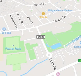 map for Scott Road Medical Centre