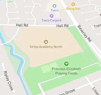 map for Sirius Academy North