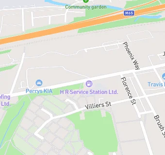 map for Green Burnley Service Station