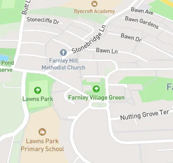 map for Old Farnley And District Community Association