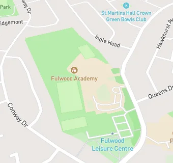 map for Fulwood Academy