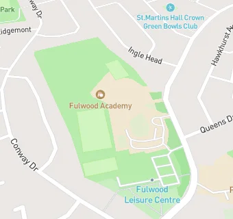 map for Fulwood Academy