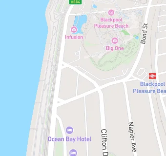 map for The Big Blue Hotel