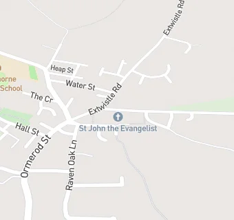 map for St John The Evangelist Church