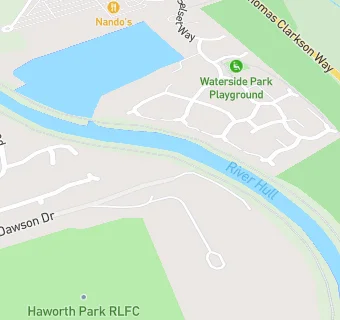 map for Haworth Park Sports Facility