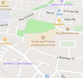 map for Southroyd Primary and Nursery School