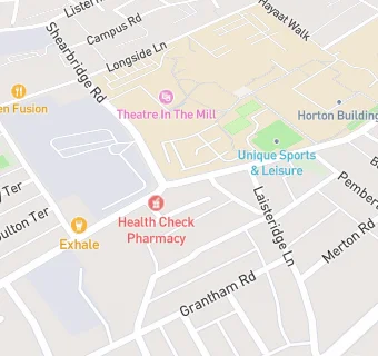 map for Health Check Pharmacy