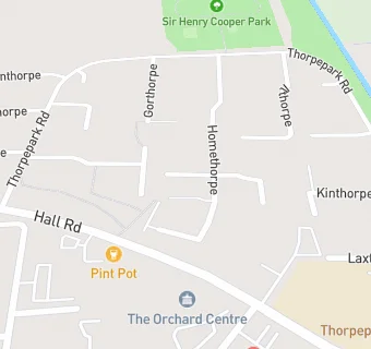 map for Brightstart@ Thorpes