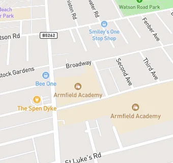 map for FCAT Armfield Free School