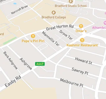 map for Morley Off Licence