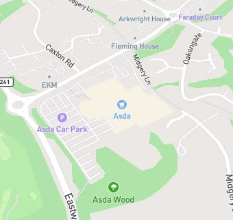 map for Asda Store