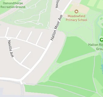 map for Meadowfield Primary School