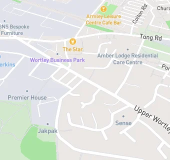 map for Upper Wortley Liberal Club