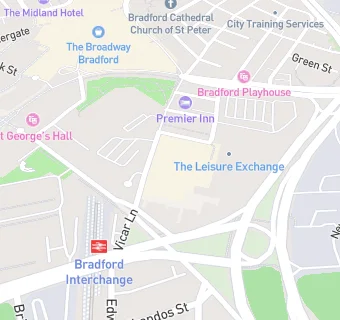 map for Premier Inn