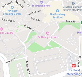 map for The Bradford Hotel