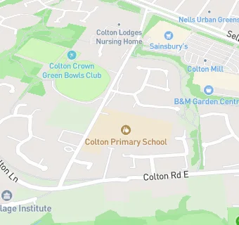 map for Colton Kids Club (Colton Primary School)